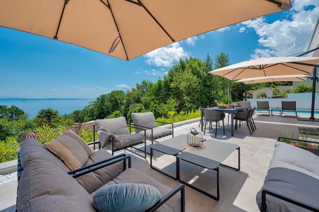Casa Marta With Pool And Sea View Villa Opatija