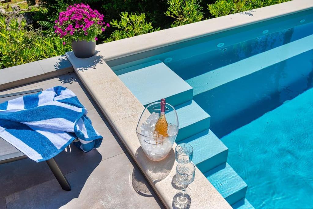 Casa Marta With Pool And Sea View Opatija