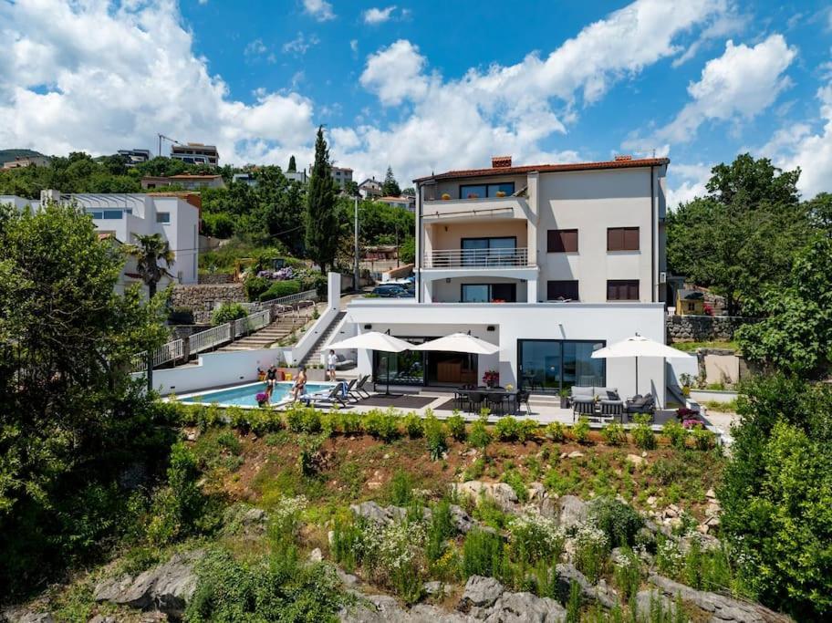 Casa Marta With Pool And Sea View Opatija