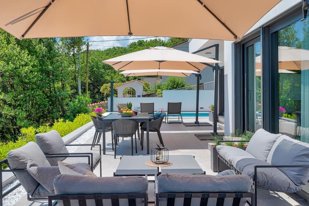 Casa Marta With Pool And Sea View Opatija