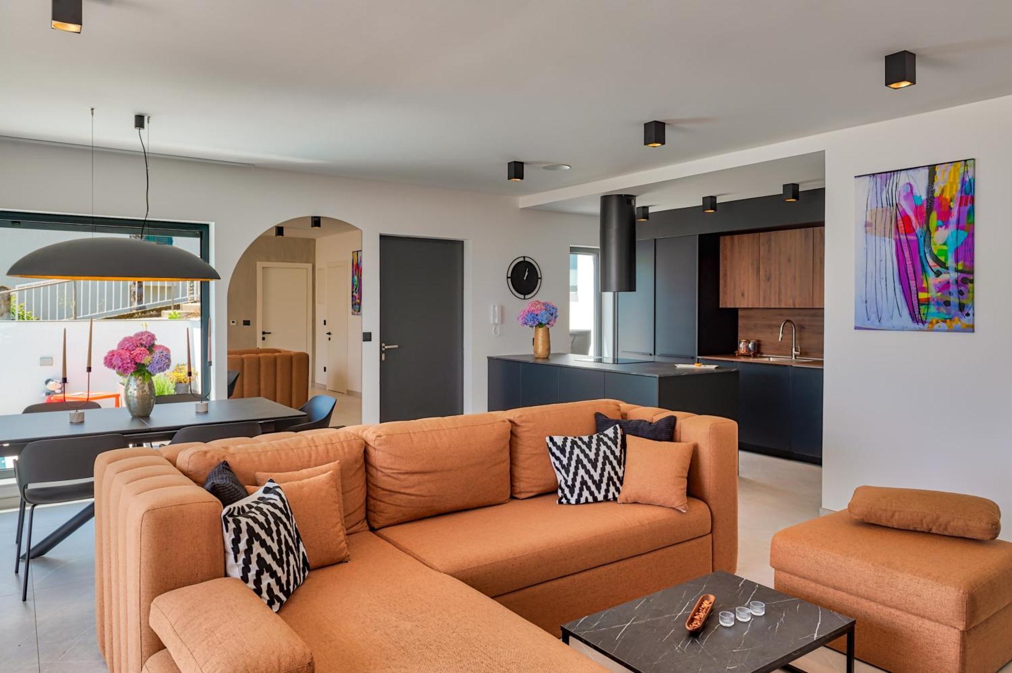 Vila Casa Marta With Pool And Sea View