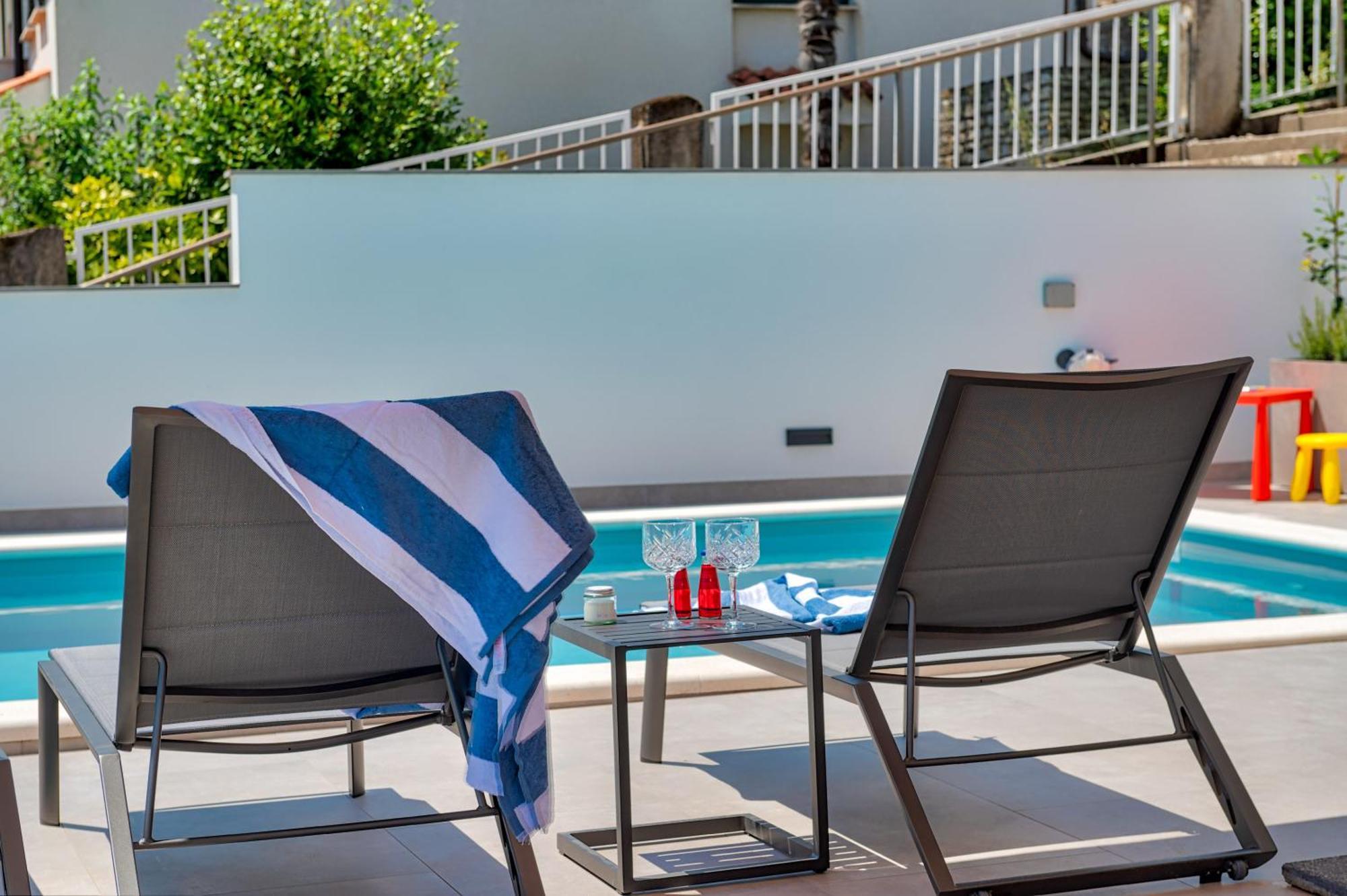 Casa Marta With Pool And Sea View Opatija